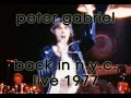 Peter Gabriel - Back in N.Y.C. Live 1977 8mm Films (2K)
