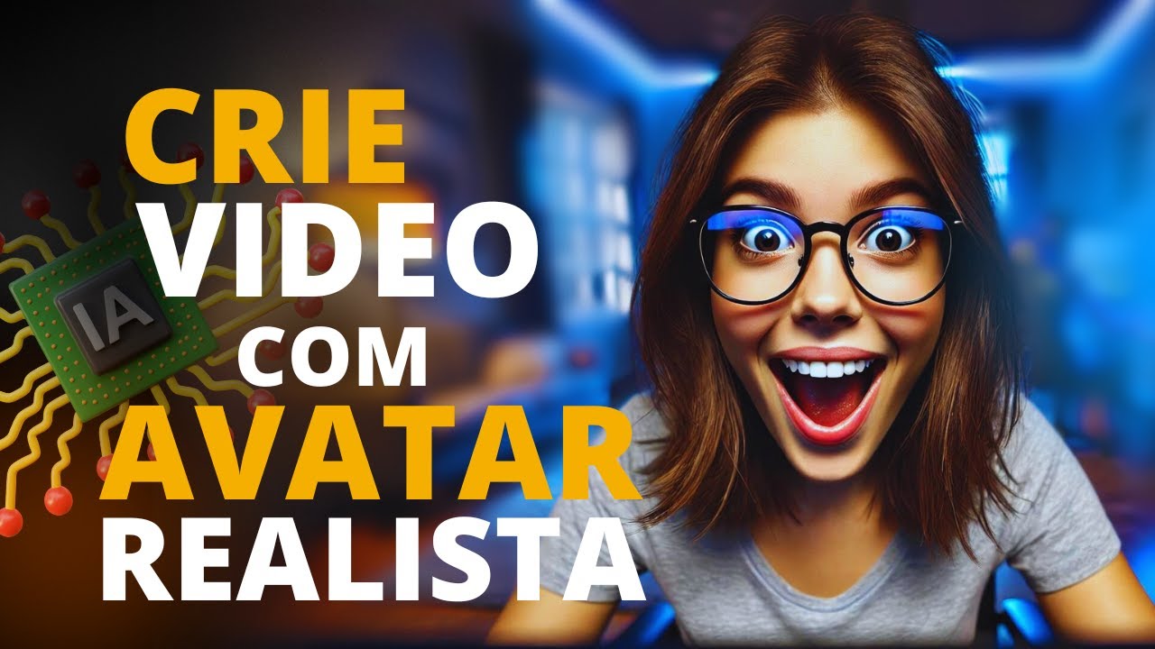 Crie um vídeo de avatar realista - GERADOR DE VIDEO IA