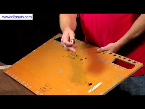 Part of a video titled Installation Process | Marketing Masters Press Fit Composite Inserts