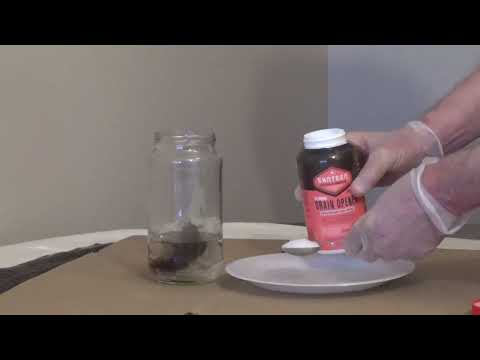 Lye Crystal Drain Opener For Hair