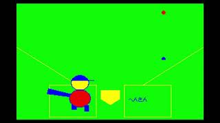 Home Run King for the NEC PC-6001 mkII