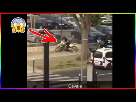 JEUNE DE LA CITÉ EN CROSS VS LA POLICE !!!