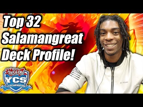 Yu-Gi-Oh! YCS Fort Worth Top 32 Salamangreat Deck Profile! ft. Dablessin Wilson!