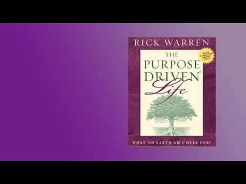 DAY 18 | Purpose Driven Life