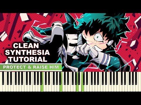 Boku no Hero Academia 3 EP 12 OST - "Protect & Raise Him" | Piano Tutorial | PianoPrinceOfAnime