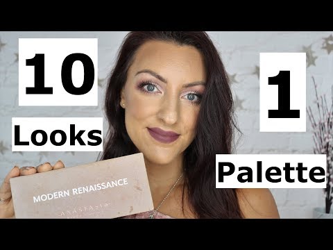 10 Looks 1 Palette | ABH Modern Renaissance