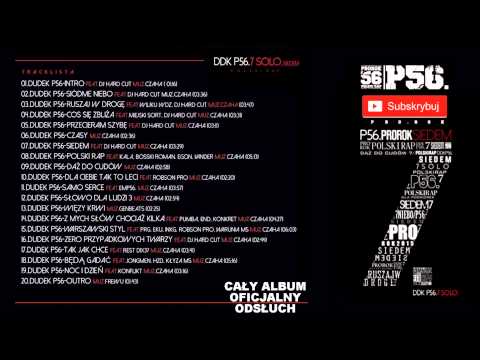 Dudek P56 - Siedem / Polski Rap / 7SOLO (Cały album oficjalny odsłuch)