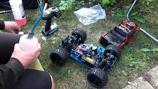 Brand New NITRO CAR Running In  - NITRO RC For Beginners