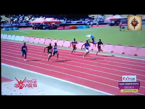 🔥 Senior Boys - 100m Heats.  Coca Cola Games.  2024