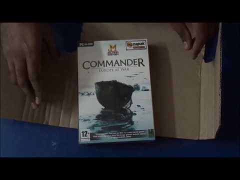 Commander Europe at War Unboxing and Installation
