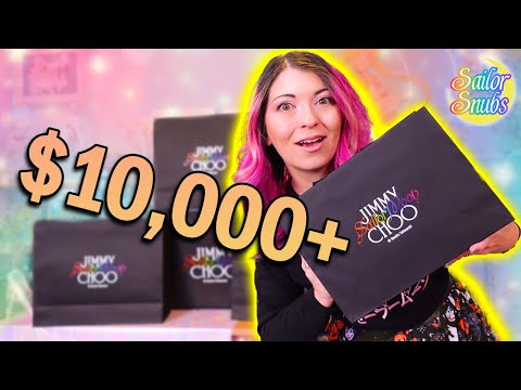 Jimmy Choo x Sailor Moon Second Collab Haul: Luxury Designer Unboxing & Review