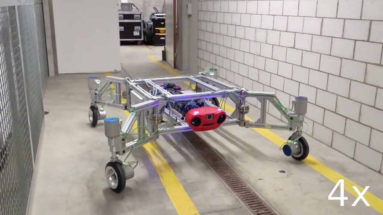 Design and Motion Planning for a Reconfigurable Robotic Base