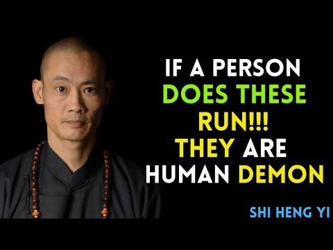 5 Signs You're Dealing With a Human Demon (RUN!!!) | Shi heng yi