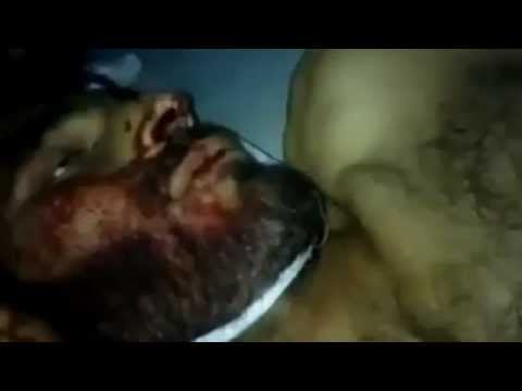 جثمان كمال غازي دادا أحد عناصر كتيبة أنوار الحق في الرقة