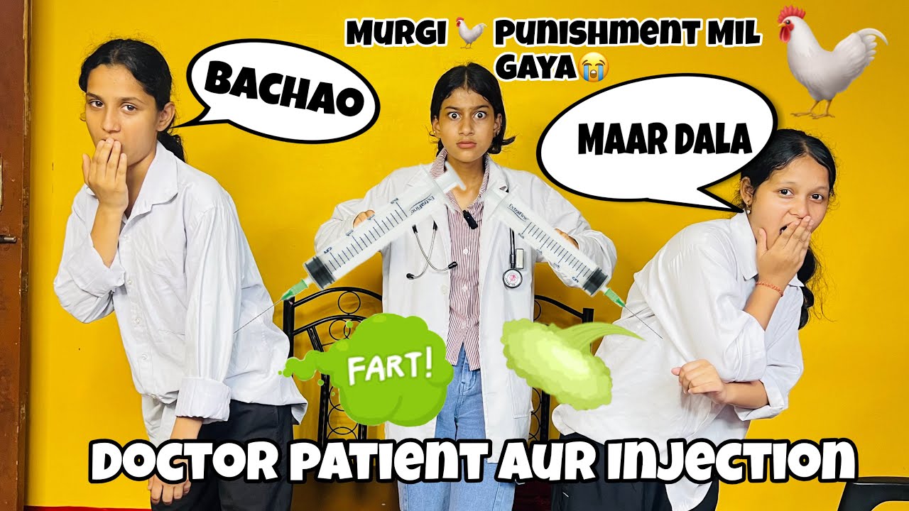 School Teacher Murgi Punishment |Doctor Patient Ki Pagalpanti | Cartoon Doctor | Prashant sharma