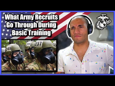 Marine reacts to Army Basic Training