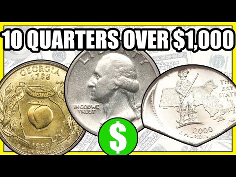 Top 10 Quarter Errors Over $1,000 - Valuable & Crazy Mint Error Quarters Worth Money