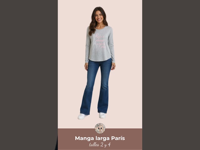 Vídeo relacionado con Estilo Relajado, Camiseta con Frase Divertida Manga Larga