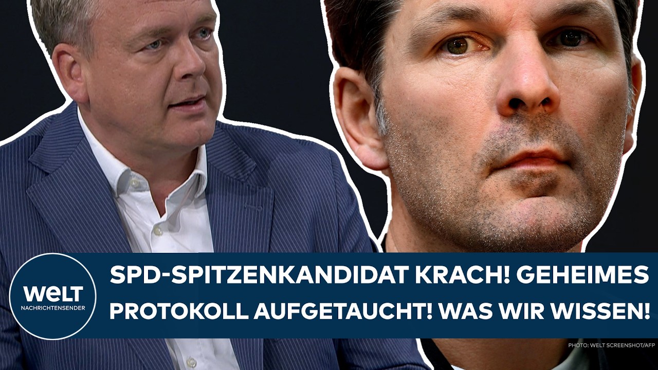 BERLIN: SPD-Spitzenkandidat Steffen Krach! Geheimes Protokoll zur Spendenaffäre aufgetaucht!