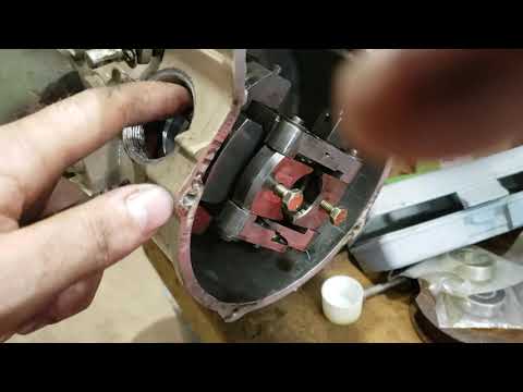 Bosch P7100 injection pump surging and cracked governor housing cause.