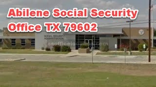 Abilene Social Security Office TX 79602