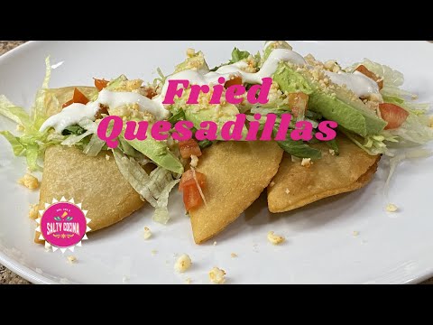 Crispy Cheese Quesadillas