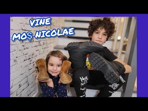 Pregătim ghetuțele pentru Moș Nicolae 🥾👢🍭🍬 Și bem ciocolată caldă cu bezele☕🍡