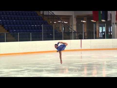 7 Viktotryia LIAKHAVA BLR  SP Junior Ladies - MiniEuropa 2013