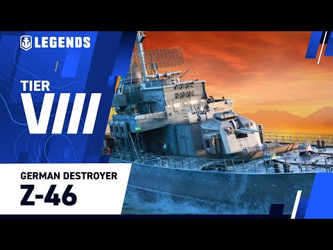World of Warships: Legends | Tier VIII German Destroyer Z-46