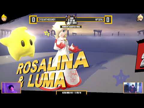Ultra WBB #161 | SYE|Earthboundy  vs NPT|GwJ  - Winners Quarter-Final - Super Smash Bros. for Wii U