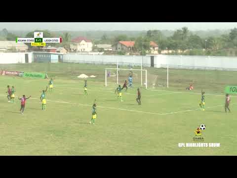 ADUANA STARS 1 - 1 LEGON CITIES - 2021/2022  PREMIER LEAGUE HIGHLIGHT