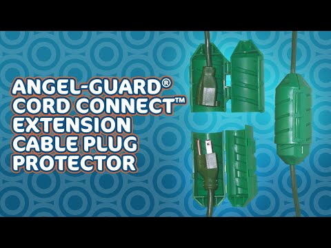 Angel-Guard® Cord Connect™ Extension Cable Plug Protector