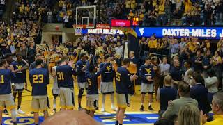 WVU B-ball 2017-18 Senior Night