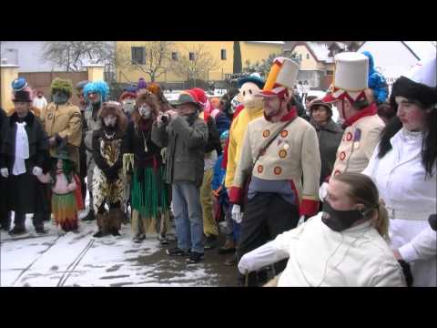 Masopustní průvod Svéradice 2013