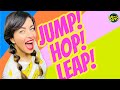 Bunny Hops, Jumps and Leaps! BEST Jumping Variations for Kids! Go with YoYo
