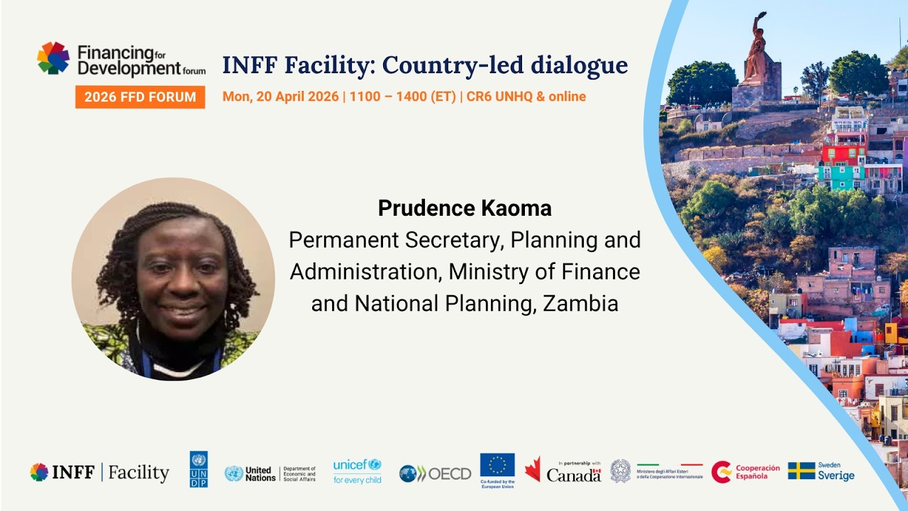Prudence Kaoma, Permanent Secretary, Ministry of Finance & National Planning, Zambia at FFD Forum