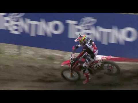 Tim Gajser crash MXGP of Trentino MXGP Race 2 - motocross 2016