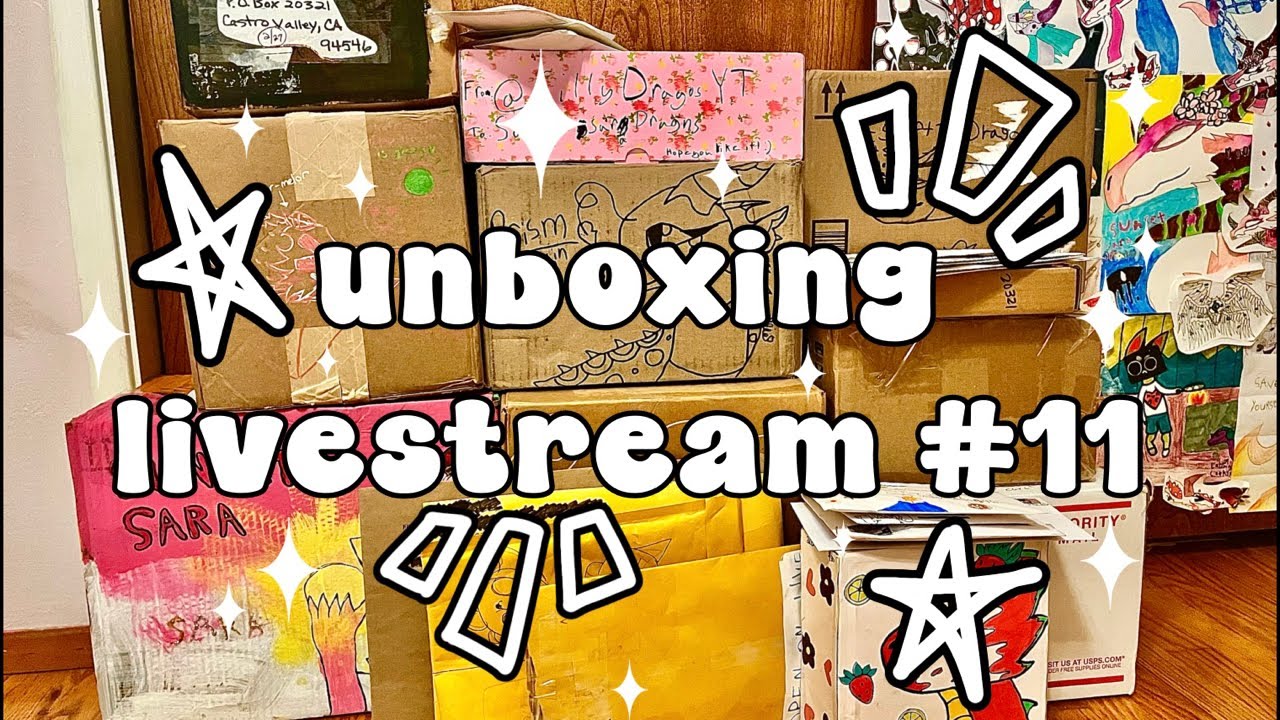 🔴📦Sunset Sara's Unboxing Livestream #11📦🔴