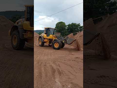 carregamento de areia #reserva do cabaçal