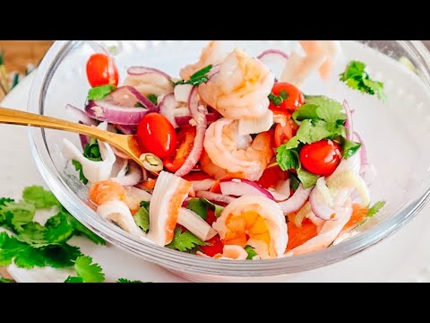 Ensalada de Verano 🦐🌿 | Fuego en la Cocina