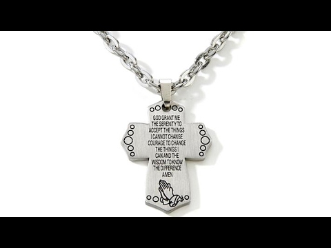 Michael Anthony Jewelry Cross Pendant with 22" Chain