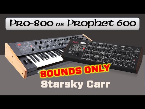 Behringer Pro 800 vs Prophet 600 // SOUNDS ONLY