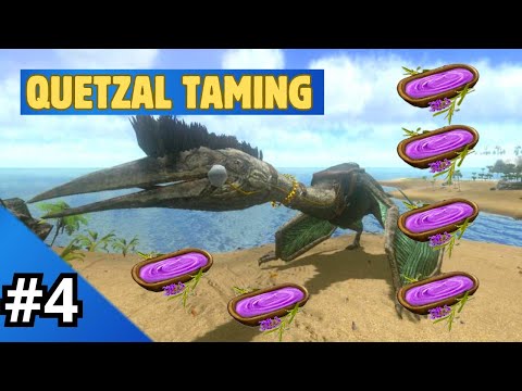 finishing BASE & Taming QUETZAL 🦖 (EP-4) Ark: Survival Evolved Mobile