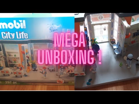 [Unboxing] De La Clinique Aménagée Playmobil 70191