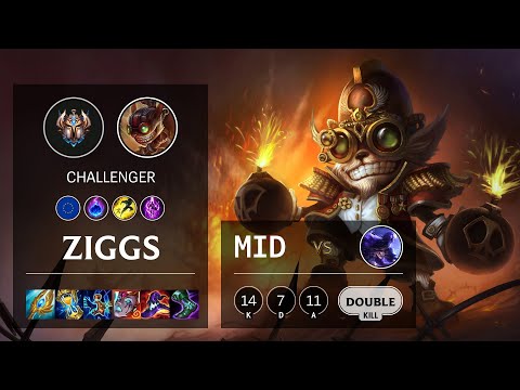 Ziggs Mid vs Ryze - EUW Challenger Patch 11.20