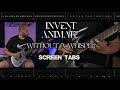 INVENT ANIMATE Without A Whisper Guitar Cover (SCREEN TABS)