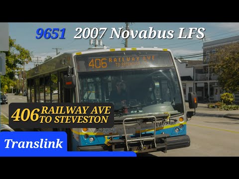 (LOUD ZF Ecomat) 9651 on the 406 to Steveston