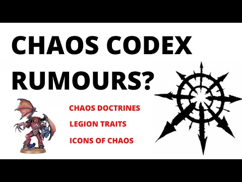 Chaos Codex Rumours? Doctrines, Legion Traits and More...