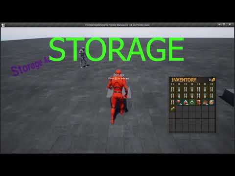 Inventory System Showcase UE4[2019]
