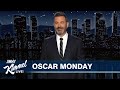 Jimmy Kimmel Recaps the 2023 Oscars, a Surprise from Winner Ke Huy Quan & Who Played Cocaine Bear?